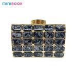 Composite Bag Minibook Fashion Women Evening Clutch Bag Lady Party Wedding Chain