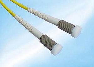 Wholesale Yellow LSZH cable D4 Fiber Optics Connector With Nickel Plated Brass from china suppliers