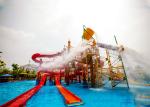 Large Water Playground Equipment Compound Water House ISO Certified