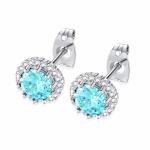 Wholesale Fashion Gay Pride Rainbow Stud Earrings Gay Jewelry Stainless Steel