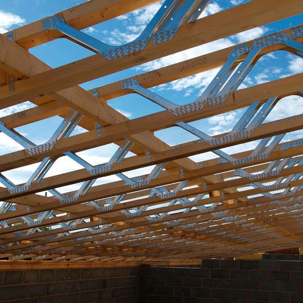 Outdoor Construction Silver Wooden Roof Sheet Metal Building Materials with Web