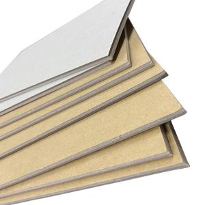 Wholesale Stiff Grey Back Paper With 3mm Sponge Laminated Kraft Liner Board from china suppliers