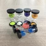 Hot sell plastic sand timer hourglass 30 seconds, 1min, 5 min, 10min, 15min, 30
