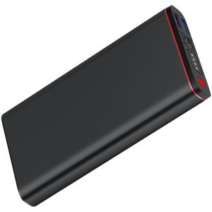 Wholesale Black Alloy Case Lithium 20000mAh Portable Power Supply from china suppliers