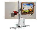 Multi Colors CMYKW 3D Wall Painting Printer FCC Certification