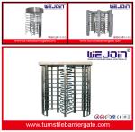 304 Stainless Steel Full Height Turnstile With RS 485 Entry Systems