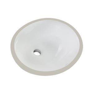 Wholesale 17 X 14 18 X 15 16 X 13 15 X 18 Oval Undermount Bathroom Sink Stains Resist from china suppliers