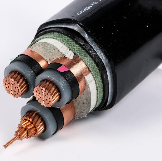 YJV22 35KV 5 Cores High Voltage Cable Armored Steel Hv Electrical Cables Cross linked