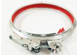 Woodworking Dust Removal Galvanized Steel Hose Clamp Round Flange Duct Quick