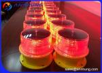 Low Intensity Faa L810 Solar Aviation Obstruction Light Red Dusk-To-Dawn