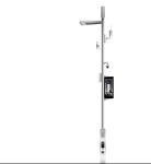 Villiage walk road Outdoor Smart City LED Street Lamp Poles with Pole Camera