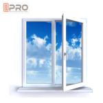 Outward / Inward Open Aluminum Casement Windows With Stainless Steel Security