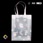 PVC Gift Bags Handbag Folding Paper Gift Packaging PVC Bag For Holiday Gift