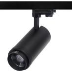 30w Zoomable 15°-55°adjustable led track light 70-100 lm/W CRI80 Citizen Chip
