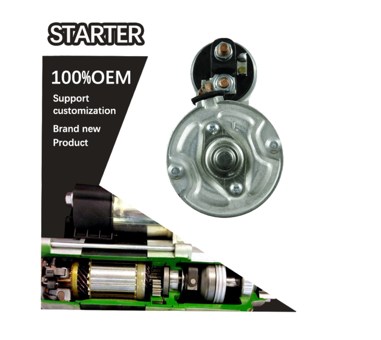 12V 9T CW STARTER 0001109012, 0001307035, 0001314016. 063521090120. 0001307024 0001307035 0001311056 0001314016