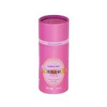 Biodegradable Cylinder Cosmetic Skincare Cardboard Round Paper Tube Packaging