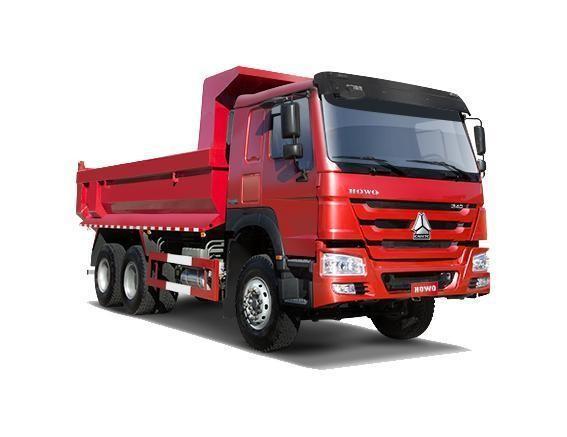 Direct HOWO 10 Wheel Heavy-Duty Dump Truck for Contractors in White/Red
