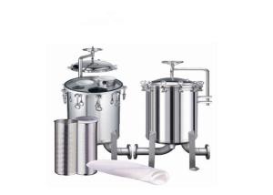 Wholesale 304/316 Stainless Steel Bag Filter Housing , Liquid Bag Filter Housings For Liquid from china suppliers