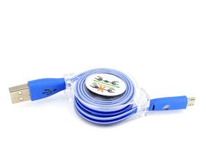 Wholesale USB 2.0 LED Light Charging Cable , Iphone Charger USB Port Extension Cord from china suppliers