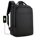 Fashion Unisex Waterproof Oxford Casual Zipper Smart Backpack For Laptop Usb