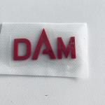 3D Eco Friendly Silicone Heat Transfer Label Embossed Logo For Garment