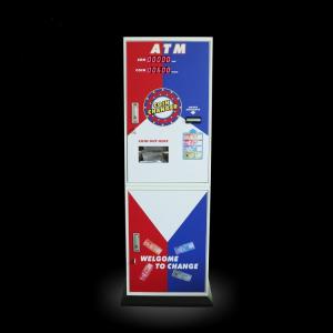 China Game Center Tokens Currency Exchange ATM Coin Change Machine Speed 1200pcs / Min on sale