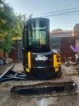 Used hydraulic crawler excavator Kobelco35SR, CHEAP PRICE SECOND HAND EXCAVATOR