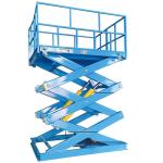 Hyd Stationary Scissor Lift Platform 1000KG Hydraulic Double Scissor Lift Table