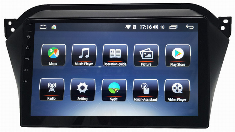 Ouchuangbo gps multimedia player for JAC Refine S2 support BT MP3 mirror link android 8.1 OS 4+64