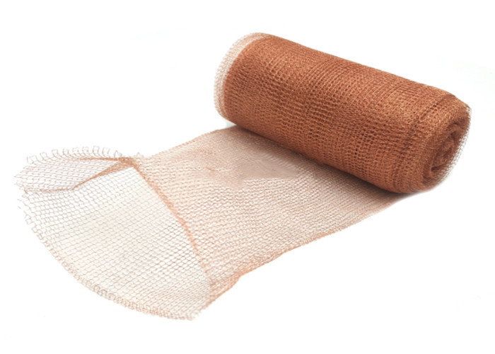 100mm Width Copper Knitted Mesh For Distillation Column Packing