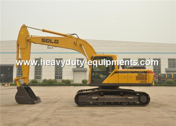 1.2m3 Bucket Crawler Mounted Excavator , Hydraulic Drive Type Hydraulic Shovel