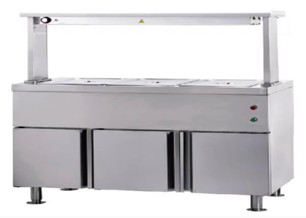 DK Marine Weight 130kg Marine Kitchen Equipment , 220v Electric Hot Cupboard