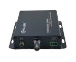 H1channnel HDCVI/TVI/AHD Fiber Video Optic Transmitters Receivers 720P/960P