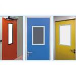 Lab Equipment Stainless Steel Clean Door With Double Printing Glass And Sealing