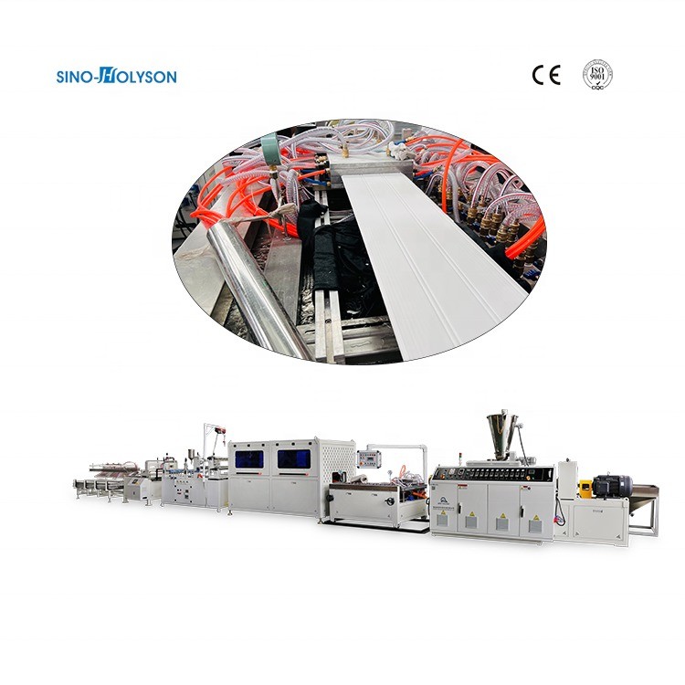 2 Feet By 2 Feet PVC Ceiling Tiles Extruder Machines 150-250kg/h