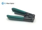 FTTH Drop Cable Stripper Fiber Optic Termination Tools Zinc Alloy Body Material
