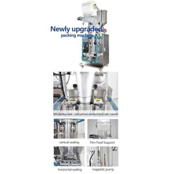 Cheap Price Automatic Sauce Packing Machine High speed 30-50bags/min Liquid Filling Machine Ketchup Packing Machine
