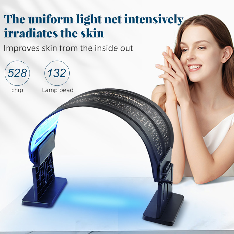 5 Color Aesthetic Spectrometer With Infrared Anti Aging PDT LED Light Machine