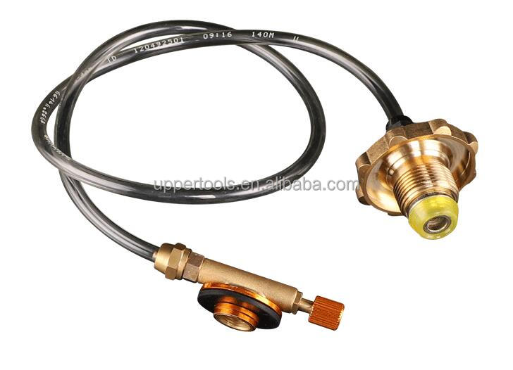 Adjustable Regulator Valve Adapter for Propane Outdoor Stove Connect Gas Cylinder