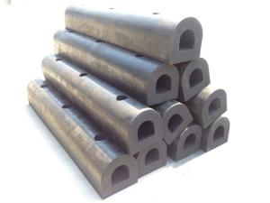 Wholesale Bolted Black D Rubber Fenders Excellent Weather Resistance for Marine Protection from china suppliers