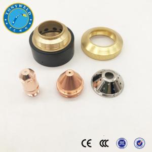 Wholesale YK100 Plasma Cutting Torch Parts Nozzle &amp; Electrode &amp; Shield &amp; Retaing Cap from china suppliers