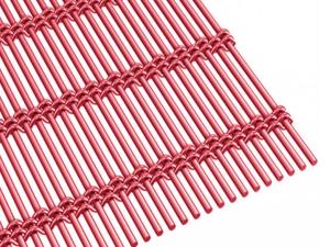 Wholesale Fluorine Carbon Gold Color Decorative Metal Mesh Divider For Screen Partition from china suppliers