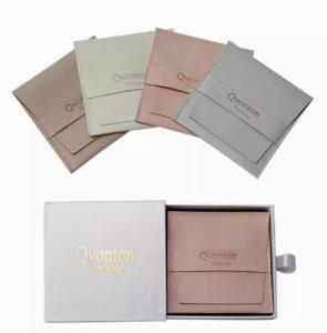 Wholesale Pouch Drawer Jewelry Box Flannel Bracelet Earring Packaging Box ISO from china suppliers