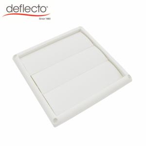 Wholesale Deflecto Plastice Vent Cap Louvered Outdoor Dryer Vent Cover, 4 Inches Hood, White from china suppliers