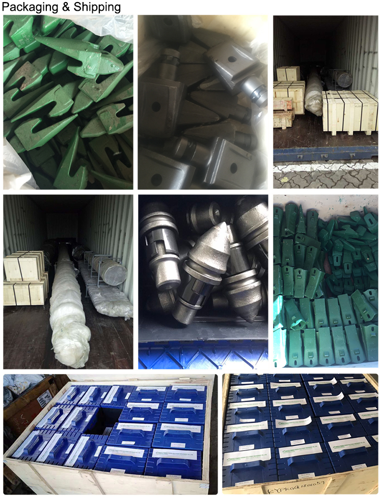 ODM Service Tungsten Carbide Rock Bullet Teeth For Rock Auger Drill