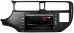 Ouchuangbo Car Stereo Radio DVD Player for Kia K3 Rio 2011-2012 GPS Navigation