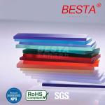 Moldable Large Colored Acrylic Sheets Accordion Wall Dividers Customizable