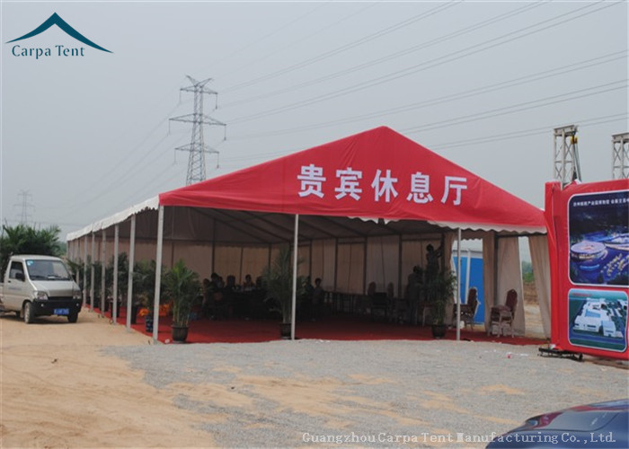 Large Fabric Clearspan Structure And Canopy Fire / Wind Resistant Over 100 People