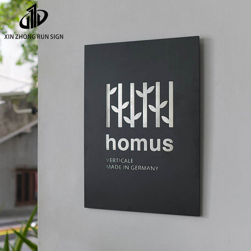 Customized Commercial logo Outdoor Waterproof LED Hollow Out Light Box