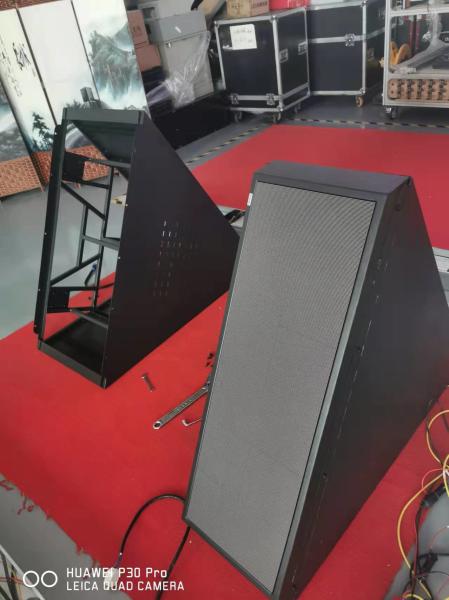 Oem P2.97 3 Sided Led Digital Rooftop Advertising For Vehicles Car Message